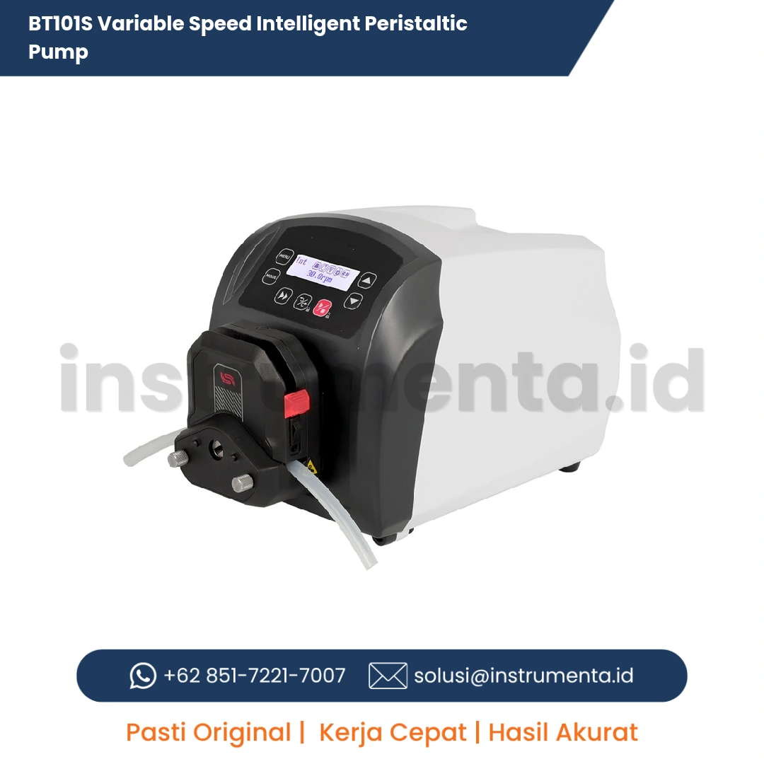 Official Supplier BT101S Variable Speed Intelligent Peristaltic Pump Pompa Peristaltik Cerdas Laboratorium
